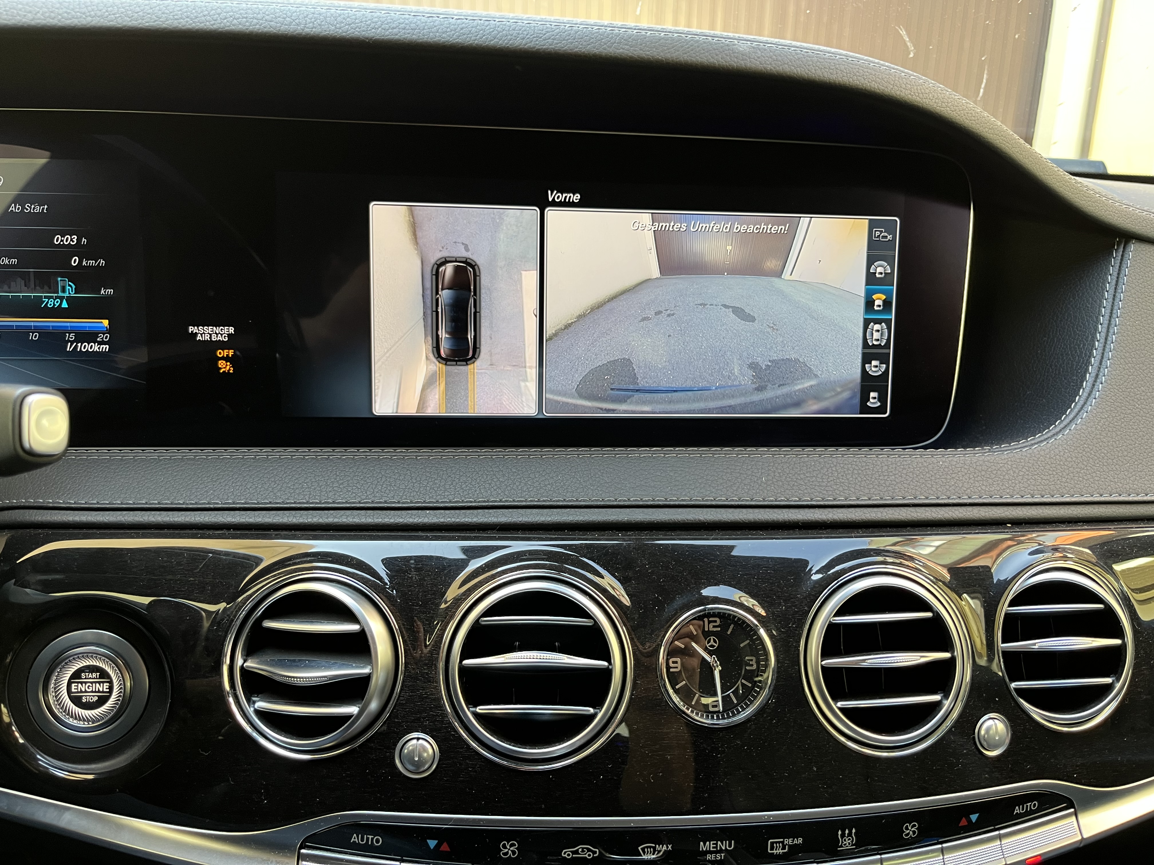 Mercedes S Klasse W222 Facelift Nachrüstung Einbau 360 Grad Kamera original  – Star Tec Motors Onlineshop